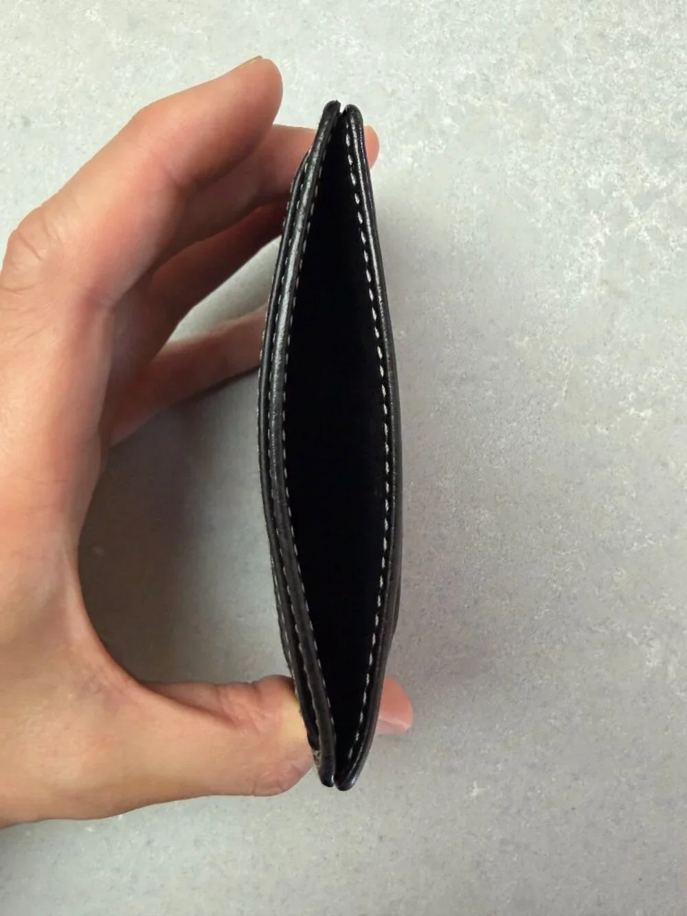 Minimalist Coach Card Case